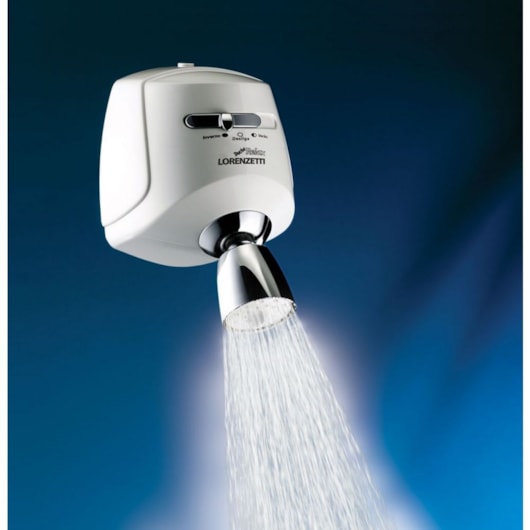 Ducha Relax 3T Branco/Cromado Lorenzetti 220V 5500W - Imagem principal - c663a6cb-c883-4bf9-8287-a93f484bec78