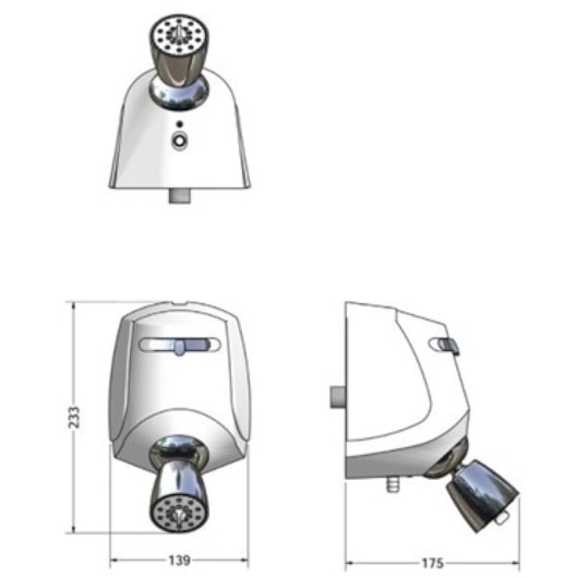 Ducha Relax 3T Branco/Cromado Lorenzetti 220V 5500W - Imagem principal - 77a75cf1-6682-4908-8b9e-5ffadb914b4c