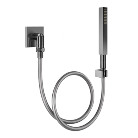 Ducha Square Para Chuveiro De Teto Grafite Escovado Docol - Imagem principal - 08984251-d4ab-411c-bf1c-7951b6c73e62