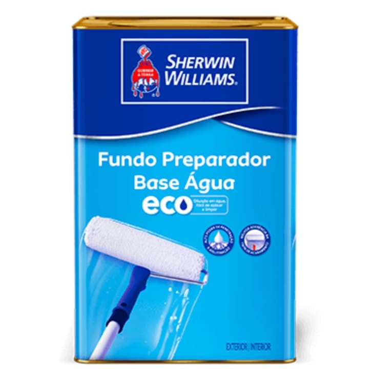 Eco Fundo Preparador De Paredes Base Água Sherwin Williams 18L