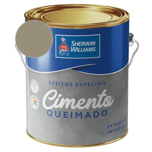 Efeitos Especiais Cimento Queimado Concreto Sherwin Williams 5Kg - Imagem principal - 41b30d99-e9ee-40a1-a683-4c33586d8cf9