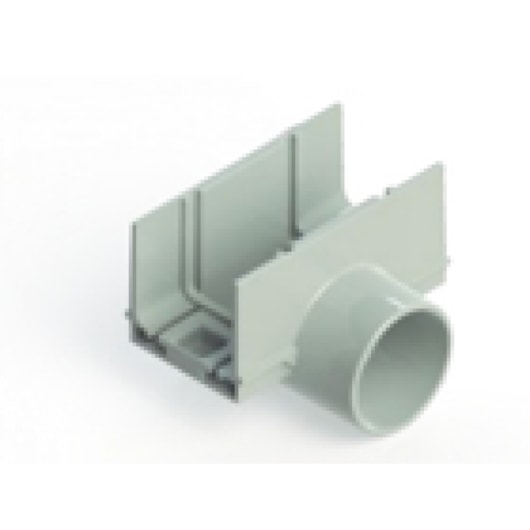 Emenda Para Canaleta Reta Com Saida Horizontal Top50 Cp04 Top Max 4cm - Imagem principal - 468192f5-2063-41ea-be70-3427c36db1c3
