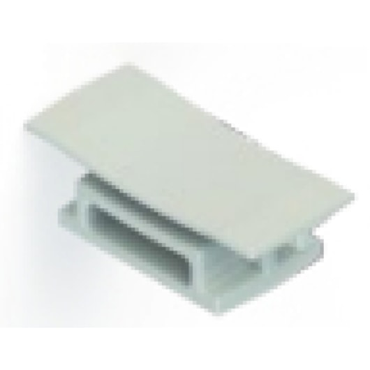 Emenda Para Grelha Reta Top100 Cp12 Cinza Top Max - Imagem principal - 4fc3e582-2e4d-4f0e-8a56-f0cb10f9b305