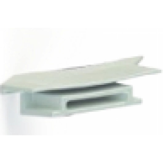 Emenda Para Grelha Reta Top100 Cp12 Cinza Top Max - Imagem principal - 3daafe99-e8da-4f73-82b1-6e027893f093