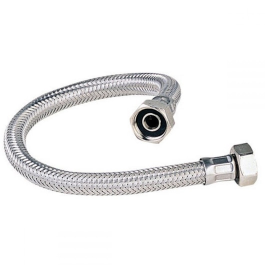 Engate Flexível 1/2 Inox Fêmea Para Fêmea Fabrimar - Imagem principal - feec2897-53c8-4a32-9abc-958dd59821d4