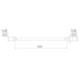 Engate Flexível Trancado Meber 40cm - 573cae0f-d064-4d9a-b4a6-2941a3204af2