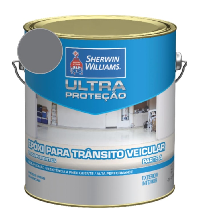Epóxi Para Transito Veicular Componente A Cinza 201 Sherwin Williams 3,6L