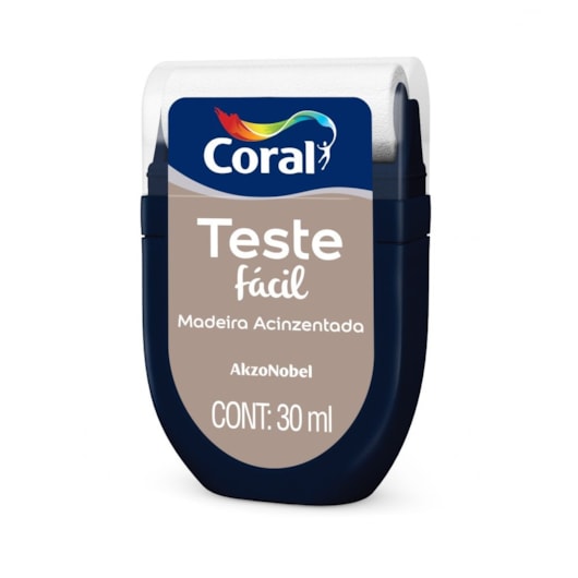 Escolha Cor Teste Facil Fosco Madeira Acinzentada 30ml Coral - Imagem principal - dddac3db-3479-4b88-9931-bdf7792ea6a1