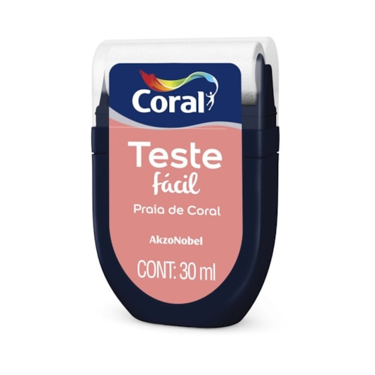 Escolha Cor Teste Facil Fosco Praia De Coral 30ml Coral - Imagem principal - 89ab3343-f79e-4e1f-bc30-69b030d9a866