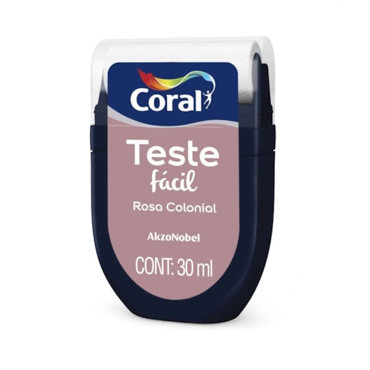 Escolha Cor Teste Facil Fosco Rosa Colonial 30ml Coral - Imagem principal - e9fb9d7e-7583-4e07-a714-412d20b24b17