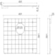 Escorredor Aramado Cromado Rubinettos 49x39cm - 2cf086f3-5d0b-4494-ab55-aa45d5fdfa61