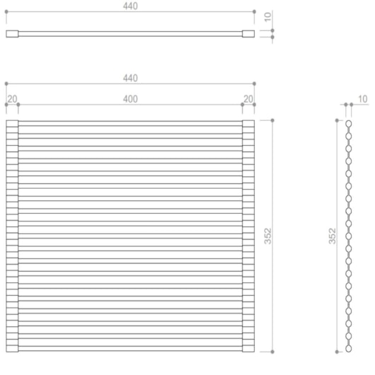 Escorredor De Grade Cubace01 Aço Escovado Kromma 35,5x44cm - Imagem principal - 95b1b1d2-1685-41f4-84c6-15f7dc244554