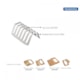 Escorredor De Pratos Em Aço Inox Com Acabamento Scotch Brite Tramontina 24X17Cm - 72dbab6b-50f6-4870-9836-ce1e3dc88df4