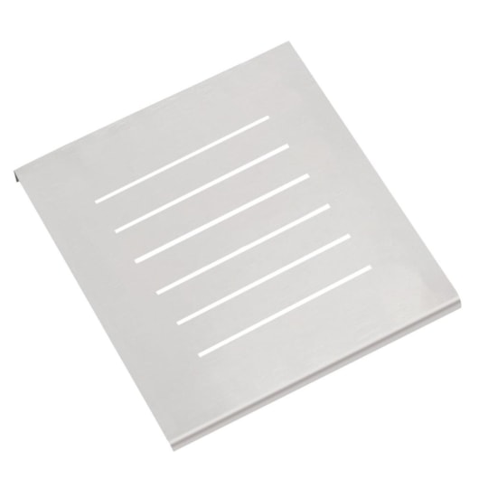 Escorredor Em Aço Inox Acetinado Para Canal Organizador Tramontina 14,9x16,2cm - Imagem principal - 637f5d1e-9abd-4ccb-9465-0f7a507ad841