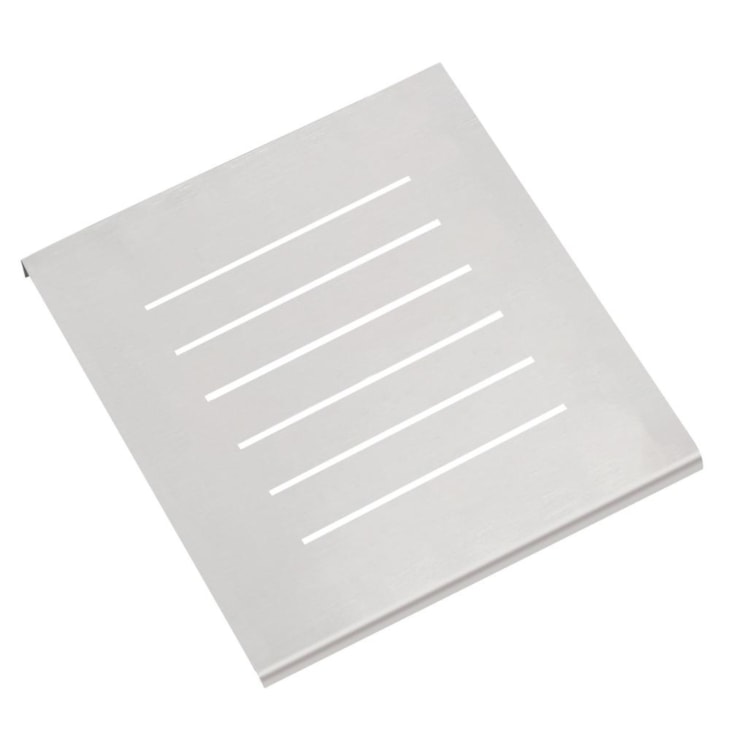 Escorredor Em Aço Inox Acetinado Para Canal Organizador Tramontina 14,9x16,2cm