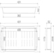 Escorredor Profundo Com Bordas de Silicone Aço Escovado Rubinettos 43x20,5x5cm - 8c6054ad-f82b-4daa-bcf0-5b3895e06a46