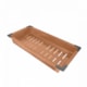 Escorredor Profundo Com Bordas de Silicone Rose Gold Rubinettos 43x20,5x5cm - 096576b9-4b6f-48e6-8d7c-a4e089fe5a67