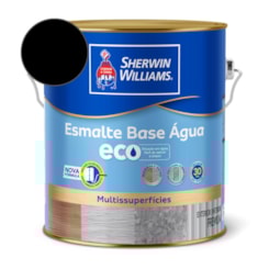 Esmalte Acetinado Eco Preto Sherwin Williams 3,6L