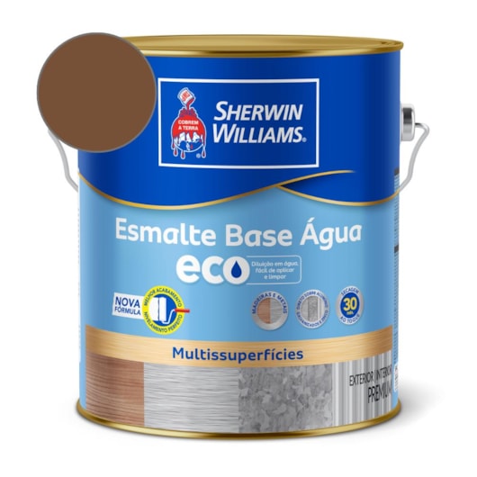 Esmalte Alto Brilho Eco Tabaco Sherwin Williams 3,6L - Imagem principal - aef272b4-0a7a-449c-891c-9b232bd0c14c