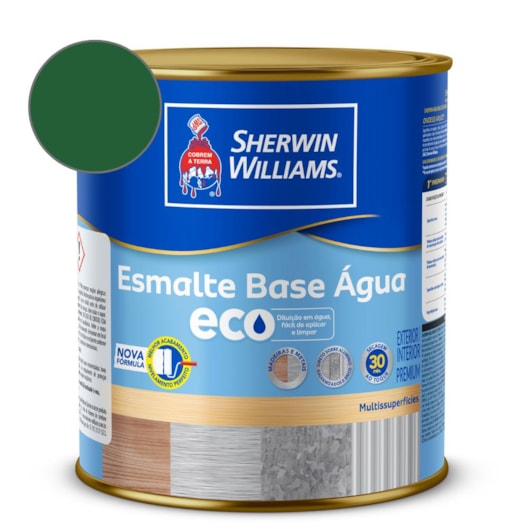 Esmalte Alto Brilho Eco Verde Folha Sherwin Williams 0,9L - Imagem principal - 8cd21490-94b2-4ced-bb5d-3c8bc5bbd9d9