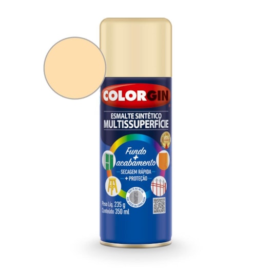 Esmalte  Sintético Areia Colorgin 235g - Imagem principal - 5bbe23b3-08d8-44c9-b111-99b7144a1113