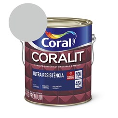 Esmalte Sintético Coralit Ultra Resistencia Alto Brilho Platina 3.6l Coral