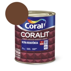 Esmalte Sintético Coralit Ultra Resistencia Alto Brilho Tabaco Coral 900ml 
