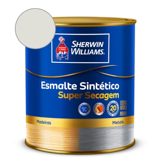 Esmalte Super Secagem Alto Brilho Branco Gelo Sherwin Williams 0,9L - Imagem principal - c601a4f7-01e5-4590-a38f-d7dbe5a06af7