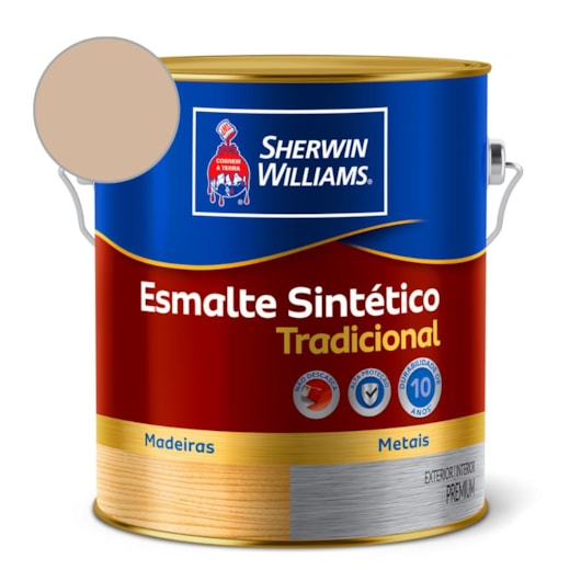 Esmalte Tradicional Alto Brilho Areia Sherwin Williams 0,9L - Imagem principal - 3ca32a92-2822-4616-a548-52b52e9b84ef