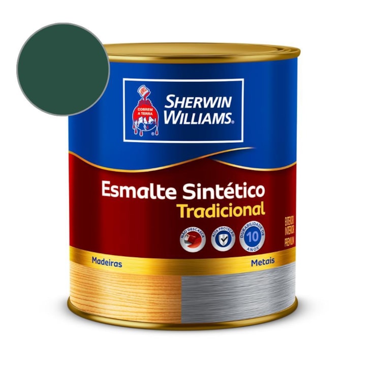 Esmalte Tradicional Alto Brilho Verde Palmeira Sherwin Williams 3,6L