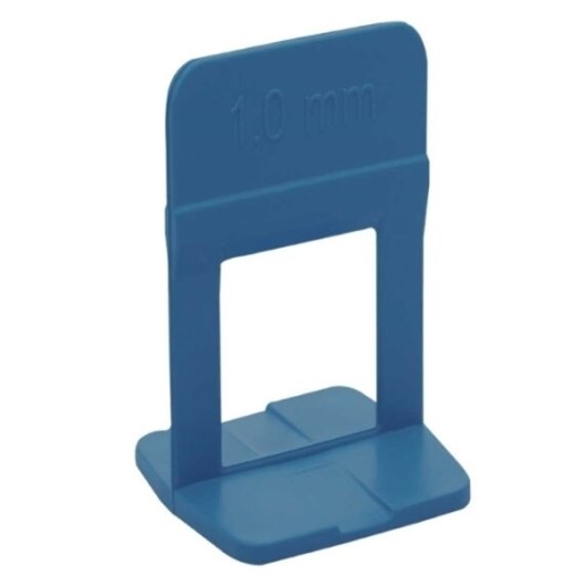 Espaçador Nivelador Caixa com 1000 Peças Slim Azul Cortag 1,0mm - Imagem principal - b3143fdd-b17b-425f-bd4e-ce9f94223846
