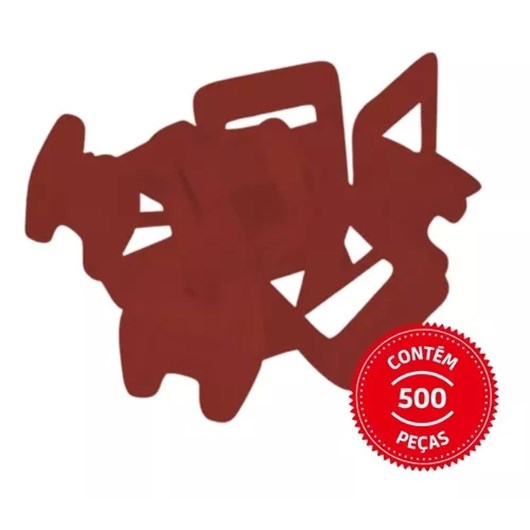 Espaçador Nivelador Caixa com 500 Peças Eco Vermelho Cortag 1,5mm - Imagem principal - 55821fd8-a176-473f-b44a-d2d09e25d094