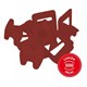 Espaçador Nivelador Caixa com 500 Peças Eco Vermelho Cortag 1,5mm - afc89791-043e-4338-b5b4-d22771bce168