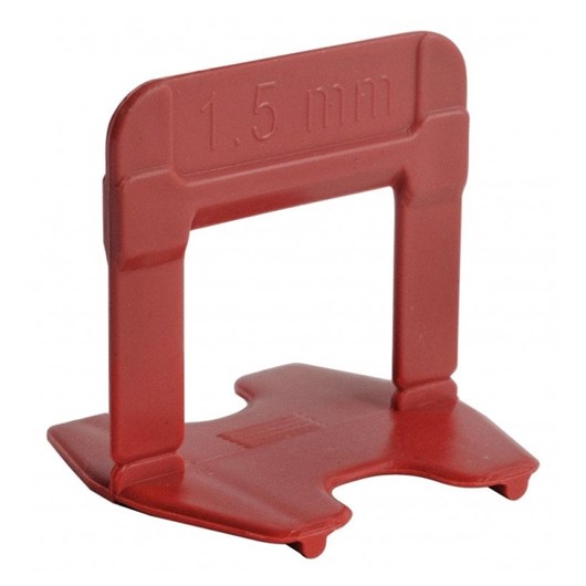 Espaçador Nivelador Caixa com 500 Peças Eco Vermelho Cortag 1,5mm - Imagem principal - b33c91d8-b607-4965-a2ca-56013fba3941