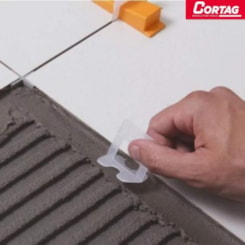 Espaçador Nivelador Smart 1,5mm Com 100 Peças Cortag