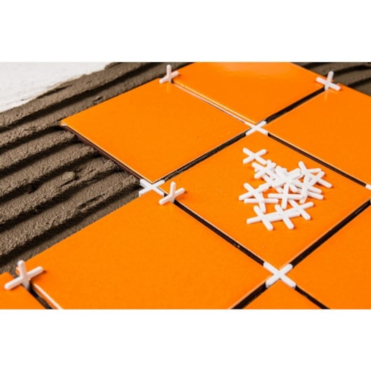 Espaçador Para Pisos Tipo Cruzeta 3,0mm Embalagem Com 100 Peças Bumax - Imagem principal - 4b09dfc4-ce7e-4047-82fb-9fde628ae9e9