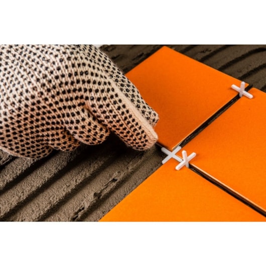 Espaçador Para Pisos Tipo Cruzeta 3,0mm Embalagem Com 100 Peças Bumax - Imagem principal - 484c435b-0aef-4b4b-8aa7-88ebad3ef641