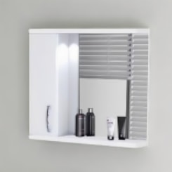 Espelheira Com 2 Lâmpada Mônaco 79,5cm Braco Rorato