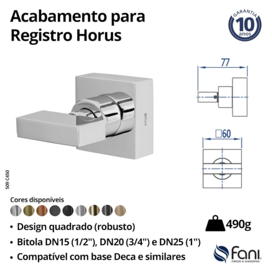 FANI HORUS 450 ACAB 509 3/4 BS DE CR - Imagem principal - 466a3fbd-da23-4531-946d-e829d2179e5b