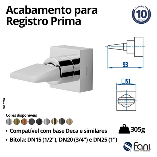 FANI PRIMA 210 ACAB 509 3/4 BS DE PRETO FOSCO - Imagem principal - cdabb566-2737-44f0-9501-66fdd42df668