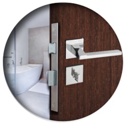 Fechadura Chopin Rq2 Zamac Cromado Premium Pado