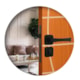 Fechadura Externa Roseta Paris Preto Fosco MGM 40mm - 5d3a9510-f609-42dd-b3f0-d29796ad00db