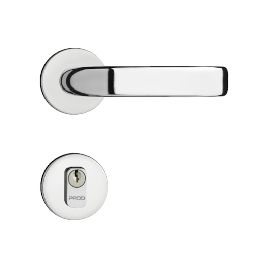 Fechadura Externa Zamac Magnum Cromado  - Imagem principal - b40c2868-2c34-44be-b54b-46b90eceac72