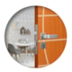 Fechadura Interna Roseta Firenze Alumínio MGM 40mm - 0f762d4c-b276-48f6-8787-713bbe846288