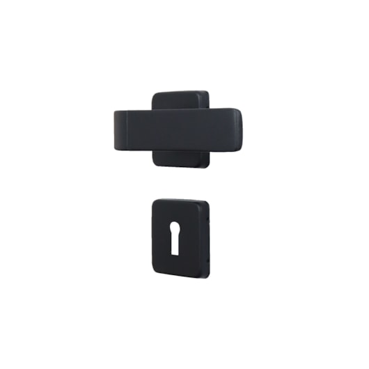 Fechadura Interna Roseta Módena Preto Fosco MGM 4cm - Imagem principal - eadb77bd-13d2-4268-a5a9-ca12037f9215