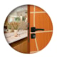 Fechadura Para Porta De Banheiro Roseta Genebra Preto Fosco MGM 40mm - 9f70fe65-5a41-4430-9712-5700fbc5c9e6
