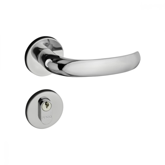 Fechadura Roseta Concept 406 Externo Cromado Pado - Imagem principal - b6dc89c1-a266-498c-a12b-b94f02007b0e