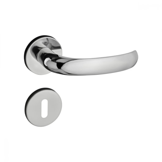 Fechadura Roseta Concept 406 Interno Cromado Pado - Imagem principal - 6c64572a-f8f3-42a7-a546-e18db0f16019