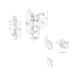 Fechadura Roseta Concept 408 Para Banheiro Cromado Pado 40mm - 5338226a-0c68-4664-a134-e83a0194c9a6