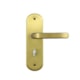 Fechadura Wc Stilo Com Alavanca Bronze Latonado MGM 40mm - 3a8a9e4b-923e-4997-98ea-4bf34f398bac